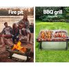 Fire Pit BBQ Grill Steel