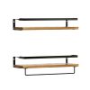 Floating Wall Shelf Set of 2