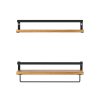 Floating Wall Shelf Set of 2