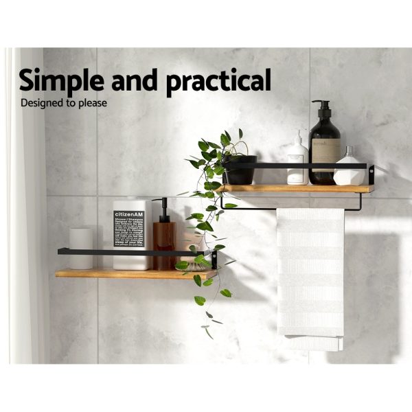 Floating Wall Shelf Set of 2