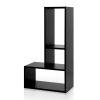 Bookshelf L Shape DIY – Black