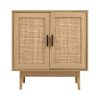 Rattan Buffet Sideboard 2 Doors – BRIONY Oak