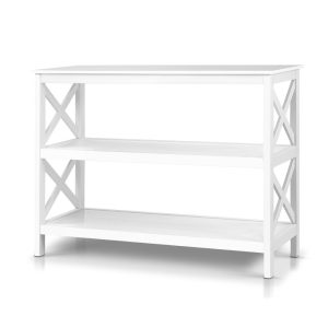 Console Table 3-tier White Polly