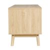 Newburgh Wooden Scandinavian Entertainment Unit – Natural