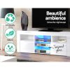 Artiss Entertainment Unit TV Cabinet LED 145cm White Angus