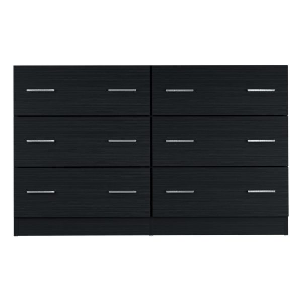 6 Chest of Drawers – VEDA Black