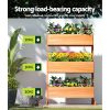 Green Fingers Garden Bed Elevated 69x39x106cm Wooden Planter Box Container Herb