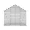 Greenfingers Aluminium Greenhouse Green House Polycarbonate Garden Shed 2.4×2.5M