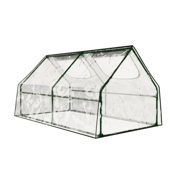 Greenhouse Flower Garden Shed Frame Tunnel Green House 180x90x90cm