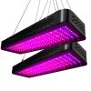 Set of 2 LED Grow Light Kit Hydroponic System 2000W Full Spectrum Indoor