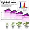 Set of 2 LED Grow Light Kit Hydroponic System 2000W Full Spectrum Indoor