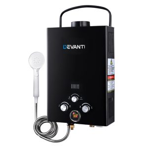 Portable Gas Water Heater 8LPM Outdoor Camping Shower