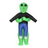 Inflatable Green Alien Costume Adult Suit Blow Up Party Fancy Dress Halloween Cosplay