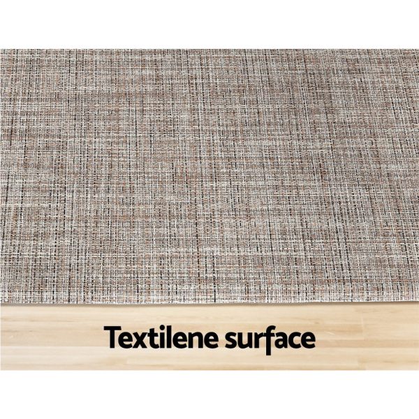 Kitchen Mat 45x150cm Textilene Floor Rug Carpet Non-slip