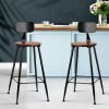 Vintage Industrial Bar Stool Retro Barstools Dining Chairs Kitchen – 2