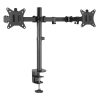 Monitor Arm Mount Dual 32″ Black