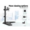 Monitor Arm Stand Single Black