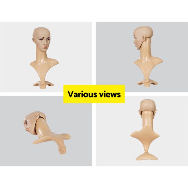 Mannequin Head Dummy Model Display Shop Stand Professional Use – Female