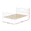 Bed Frame Double Size Metal Frame GROA