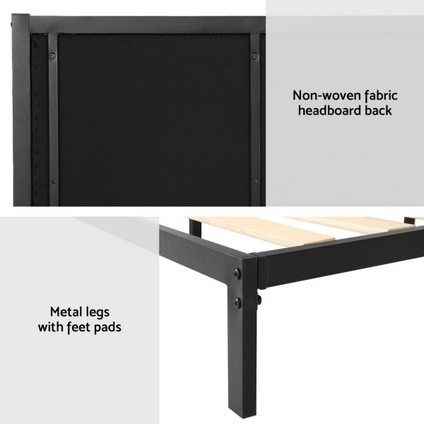 Bed Frame Queen Size Metal Frame PADA