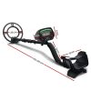 LCD Screen Metal Detector with Headphones – Black