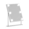 Bluetooth LED Makeup Mirror Mirrors Lighted Vanity Hollywood 25X30CM