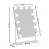 Embellir Bluetooth Makeup Mirror 30x40cm Hollywood Vanity with LED Light White