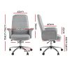 Fabric Office Chair Computer Chairs Grey