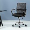 Office Chair Gaming Chair Computer Mesh Chairs Executive Mid Back Black