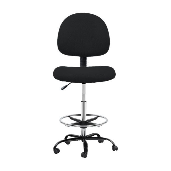 Office Chair Drafting Stool Fabric Chairs Black