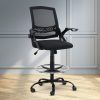 Office Chair Drafting Stool Mesh Chairs Black