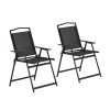 Outdoor Chairs Portable Folding Camping Chair Steel Patio Furniture