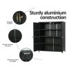 Outdoor Storage Cabinet Box Garage Wicker Shelf Chest Garden Shed Tools