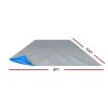 Solar Swimming Pool Cover – 10×4 m, Blue and Grey