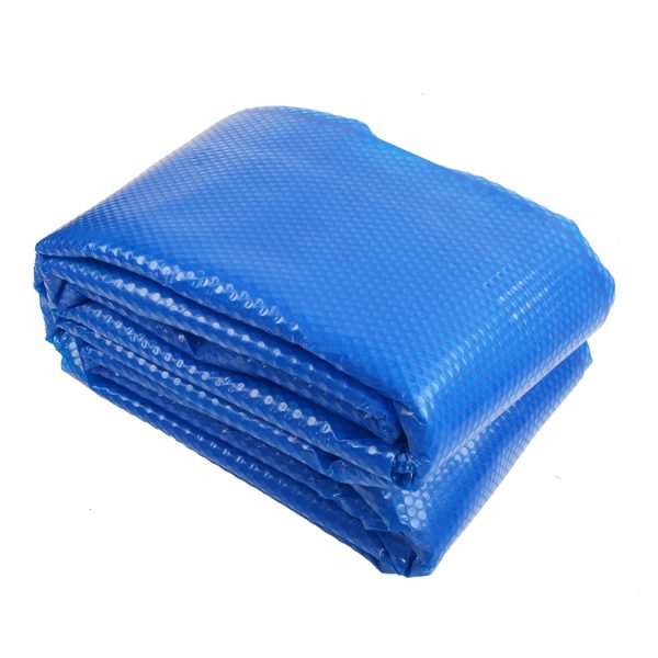 Solar Swimming Pool Cover – 10×4 m, Blue and Grey