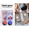 Poker Chip Set 1000PC Chips TEXAS HOLD’EM Casino Gambling Dice Cards – 300