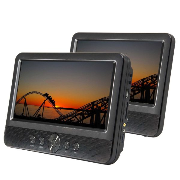 10″ Twin Screen Portable DVD