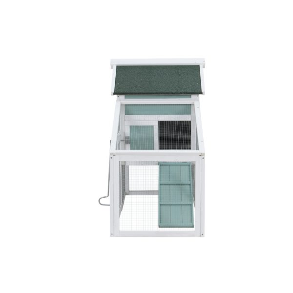 Chicken Coop Rabbit Hutch 150cm x 60cm x 93cm Large House Run Cage Wooden Outdoor Bunny