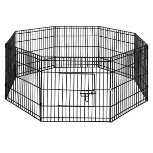 Pet Dog Playpen 8 Panel Puppy Exercise Cage Enclosure Fence