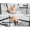 Rabbit Cage 142cm Hutch 4 Level Bird Guinea Pig Ferret