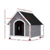 Dog Kennel Outdoor Wooden Indoor Puppy Pet House Weatherproof – 78x89x81 cm