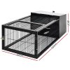 Rabbit Cage 122x52cm Hutch Enclosure Carrier Metal