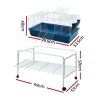 Rabbit Cage Hutch 106cm Indoor Enclosure Carrier