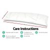 Body Support Pillow Bamboo Cover