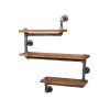 Floating DIY Pipe Shelf 3 Tiers – IONA