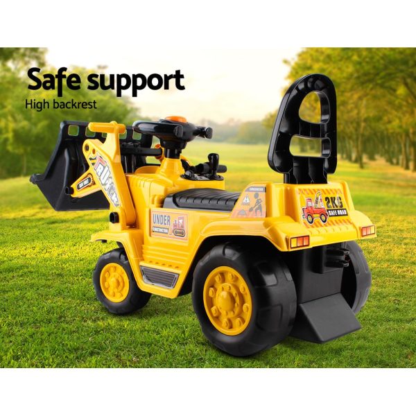 Ride On Car Toys Kids Excavator Bulldozer Sandpit Digger Car Pretend Play