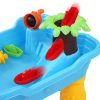 Kids Sandpit Pretend Play Set Sand Water Table Outdoor Beach Toy Children