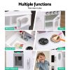 Kids Kitchen Play Set Wooden Pretend Toys Cooking Children Food White