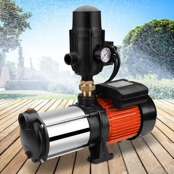 Water Pump High Pressure Multi Stage Farm Rain Tank Irrigation Garden