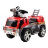 Kids Electric Ride On Car Fire Engine Fighting Truck Toy Cars 6V Red